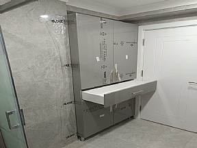 Duşakabin ve Dolap Dahil Komple Banyo Yenileme