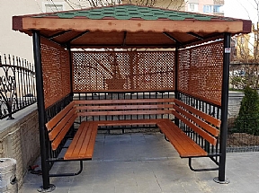 Kamelya ve çardak imalat projeleri İstanbul